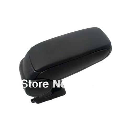 Center Console Armrest Black Leather For Nissan Tiida 2004-2012