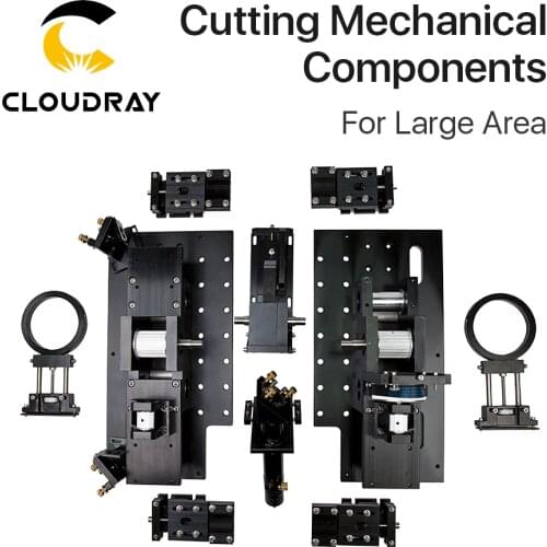Whole set mechanical components for DIY large format CO2 laser cutting and engraving machine 1318 1325 1518 1525 1820 1825 2030