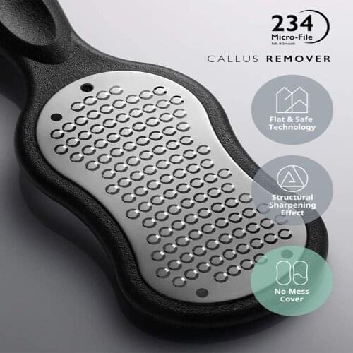 Dighealth Foott Care Scrubber for Hard Ski Heel Scraper Dry Skin Rough Skin Remover Foot Pedicture tools professional