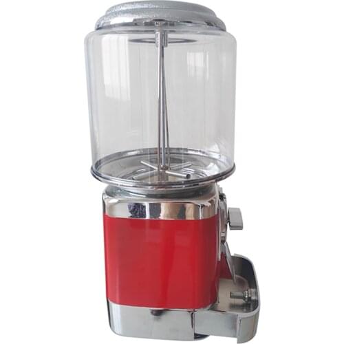 High quanlity Zhutong small gum ball candy capsule vending machine with secure cash box coin box