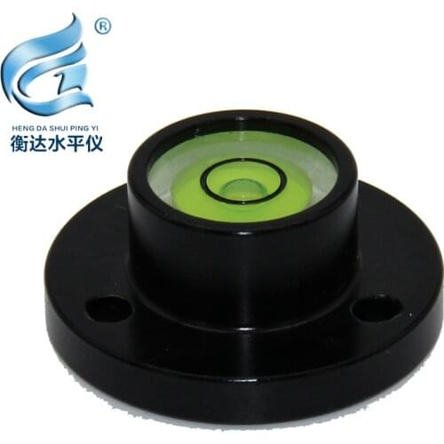 High-precision level with mounting holes, level bubble level, round level bubble 28*16*12mm