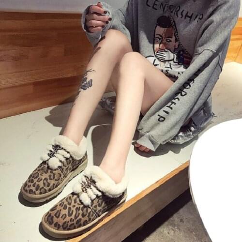 Women Winter Boots Warm Snow Boots Women Faux Suede Ankle Boots For Female Winter Shoes Boots Plush Shoes Woman