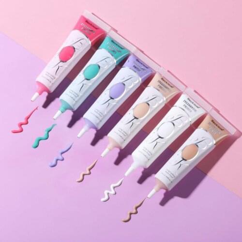 1PC Matte Eyeshadow Primer Cream White Waterproof Eye Concealer Waterproof Lasting Eye Shadow Primer Eye Base Cosmetics TSLM1