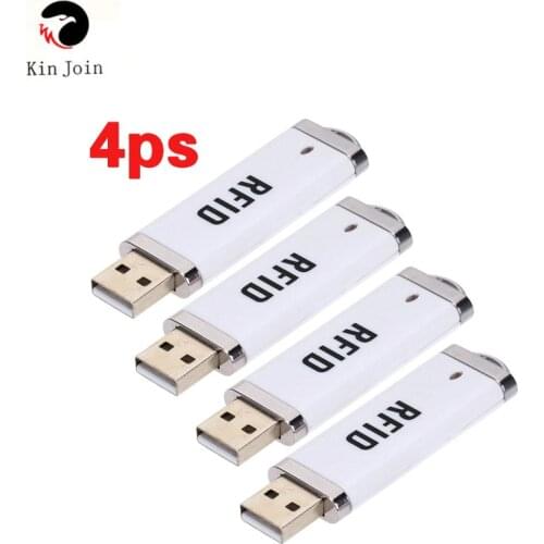 4Ps MINI U-Disk Style USB Port 13.56Mhz NFC RFID Reader Smart IC Crad RFID Reader USB For iPad Android Windows