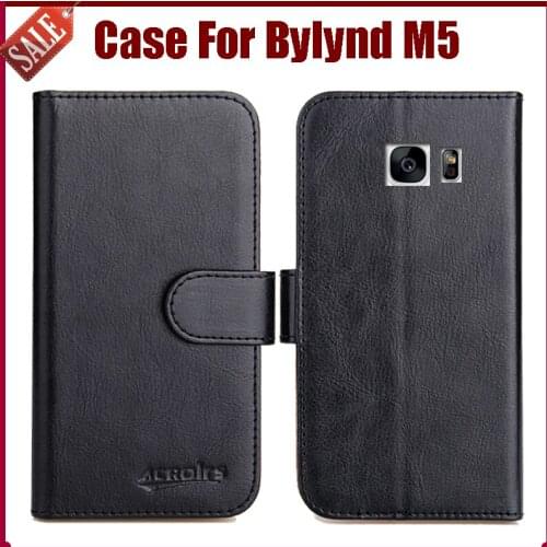 Bylynd M5 Case New Arrival 6 Colors High Quality Flip Leather Exclusive Protective Phone Cover For Bylynd M5 Case