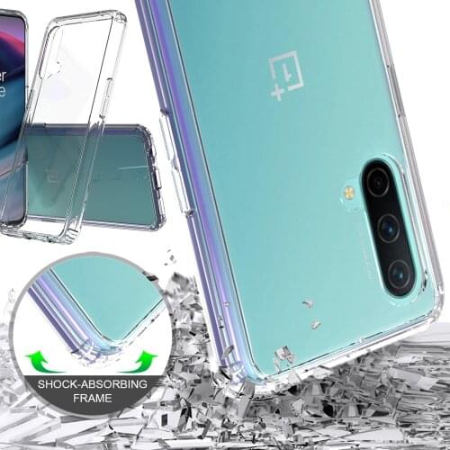Airbag Drop resistance Case For Oneplus Nord CE 5G TPU Acrylic Transparent Crystal Clear Cover