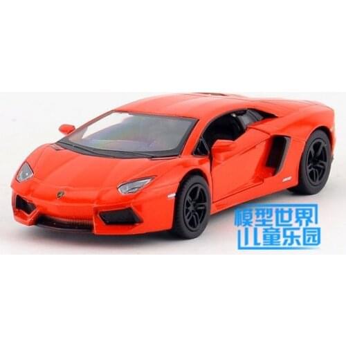 Shipping/KiNSMART Toy/Diecast Model/1:36 Scale/Aventador LP700-4 Pull Back Car/Educational Collection/Gift For Children