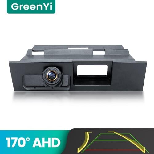 GreenYi 170° AHD 720P Trajectory Car Rear View Camera for Ford Focus 2012 2013 For Ford Mondeo 2014-2017 Vehicle Android DVD