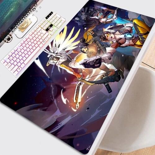 Mouse Pads Deskpad Table Pads Kawaii Accessories Carpet Computer Mats Mause Pad Gamer Complete Desk Beautiful Cute Overwatch Pad