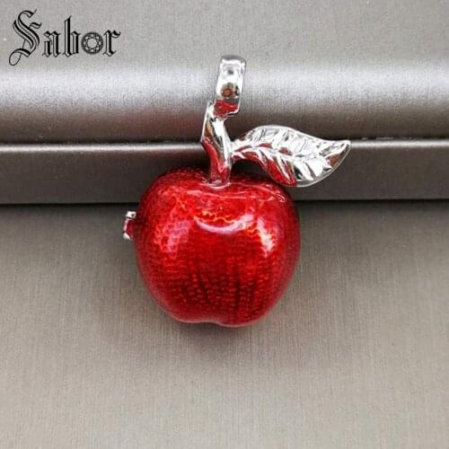 Red Apple Charm for Bracelet Jewelry for Men & Women Party Gift thomas drop shipping
