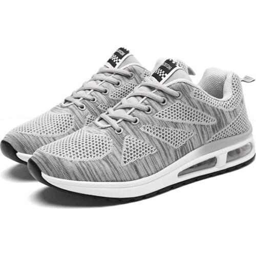 Men Trendy Casual Walking Shoes Breathable Male Outdoor Sneakers Masculino Adulto Fly weaving Soft Flats Footwear