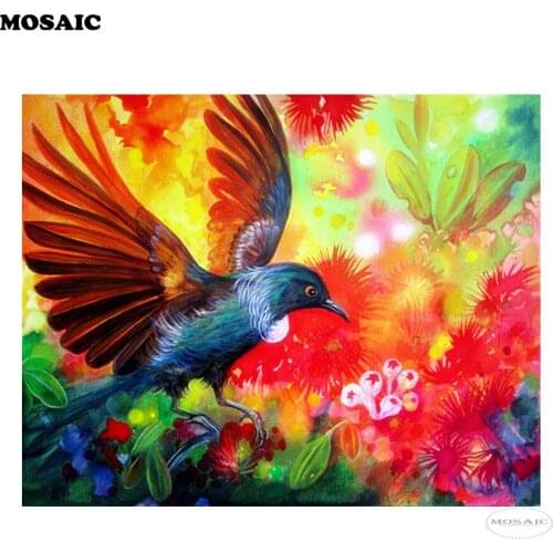 Mosaic,Hummingbird,bird flower DIY,Diamond Embroidery,Photo Custom,Diamond Painting,Cross Stitch,3D,Diamond,home Decoration