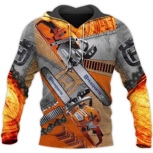 New chainsaw 3D printing fashion Hoodie / Sweatshirt / zipper Hoodie mens and womens hip hop casual top