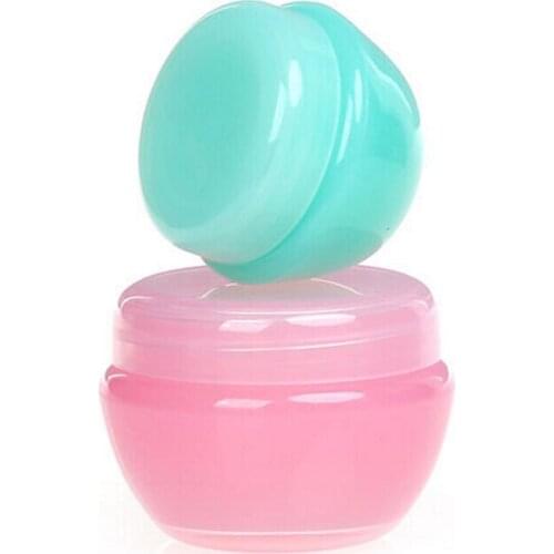 Wholesale 500PCS Portable Cosmetic Empty Jar Pot Eyeshadow Makeup Face Cream container Refillable Bottles 5g 10g 20g 30g 50g