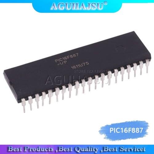 1PCS PIC16F887 PIC16F887-I/P DIP40