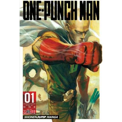 One Punch Man Japanese Anime Art Film Print Silk Poster Home Wall Decor 24x36inch