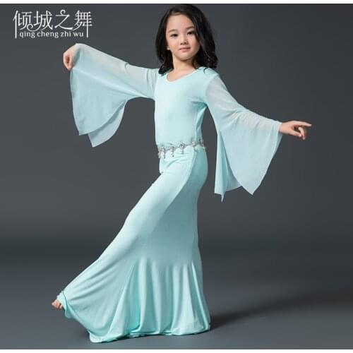 RT010 Children Belly Dance Suit Modal Material Do Not Include Any Accessory Belly Dance Dress Costume Set Belly Dance 3 Colors