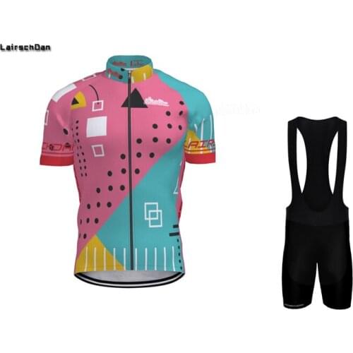 SPTGRVO LairschDan 2020 funny pro cycling clothes women set road bike outfit maillots jersey bicycle wear suit mens cycling sets