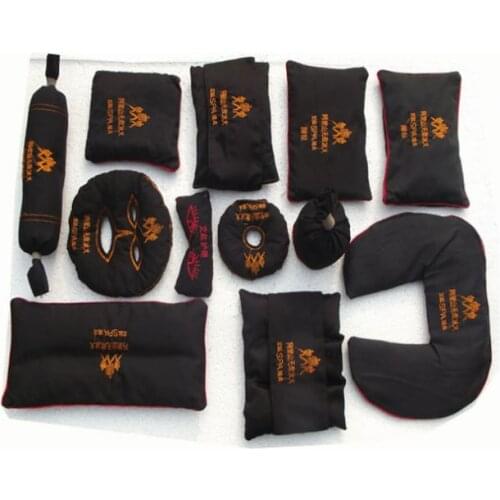 Alishan sea salt bag waist pack natural thermotherapy salt bags cervical eye face therapy bags salt packets salt hot pack