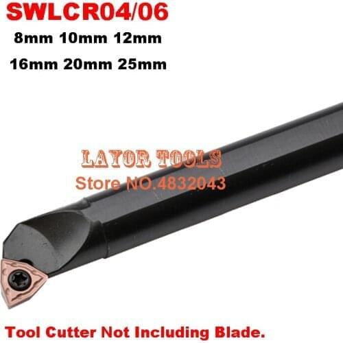 1PCS S08K-SWLCR04/S10K-SWLCR04/S12M-SWLCR04/S16Q-SWLCR06/S20R-SWLCR06/S25S-SWLCR06 CNC Turning Lathe tools