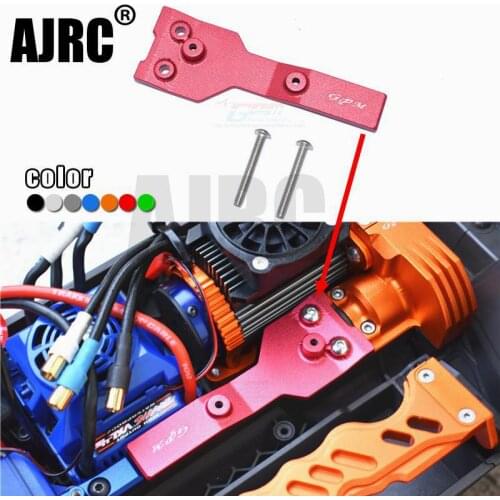 TRAXXAS 1/10 4s MAXX MONSTER TRUCK-89076-4 aluminum alloy rear ridge protection cover chassis bracket