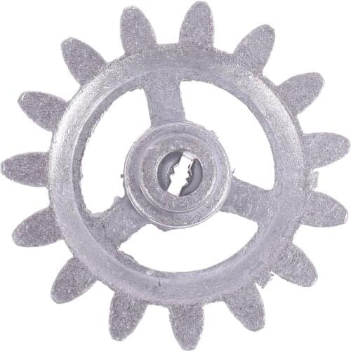 1X Durable DIY Part Automatic Revolving Useful Mini Replacement Heat Resistant Aluminum Barbecue Frame Gear Hardware Easy Instal