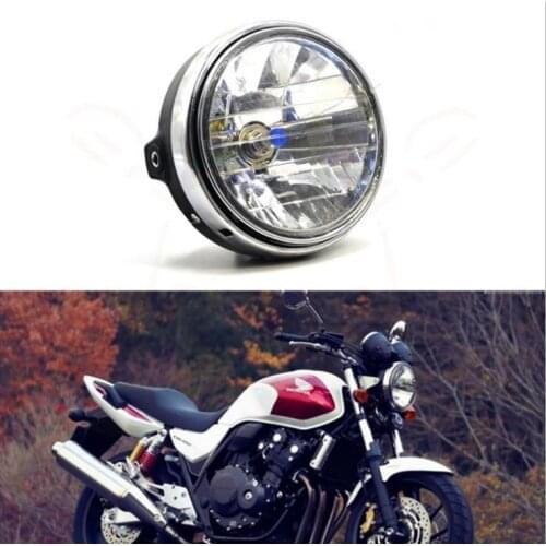 12V Moto Halogen Headlight Headlamp for Honda CB400 CB500 1300 Hornet 600 Motorcycle headlight