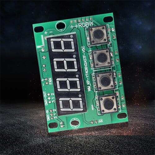 RGBW 4in1 18X12W LED PAR light Motherboard /24X12W led par Motherboard DMX 4/8 channel