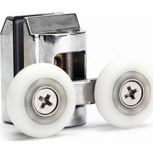 2pcs Sliding Shower Door Bathroom Rollers/Runners/Wheels 23mm Diameter