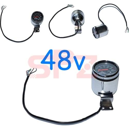 48v speedometer pointer instrument steering indicator instrument suitable for ATV off-road motorcycle kart electric scooter