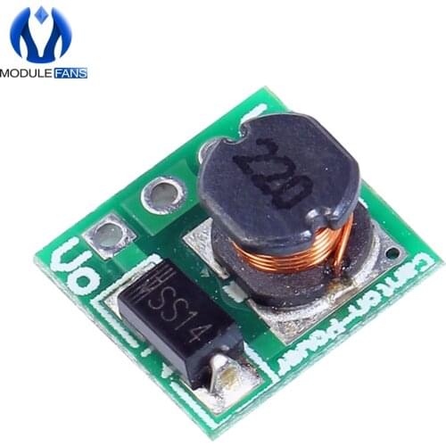 5PCS DC-DC 1V 1.2V 1.5V 1.8V 2.5V 3V to DC 3.3V Converter Module for Arduino UNO Mega2560 Step Up Boost Power Supply Development