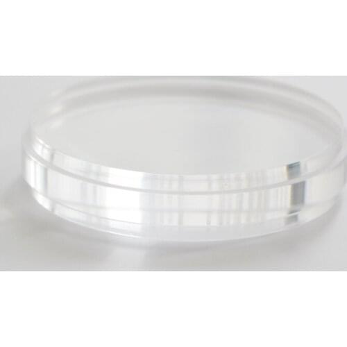 5pcs OD98 Dental Materials PMMA Milling Block Fully Transparent PMMA Disc for Dental Temporary Crown