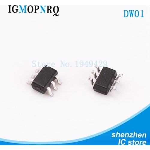 50PCS DW01 SOT23-6 SOT New fast delivery