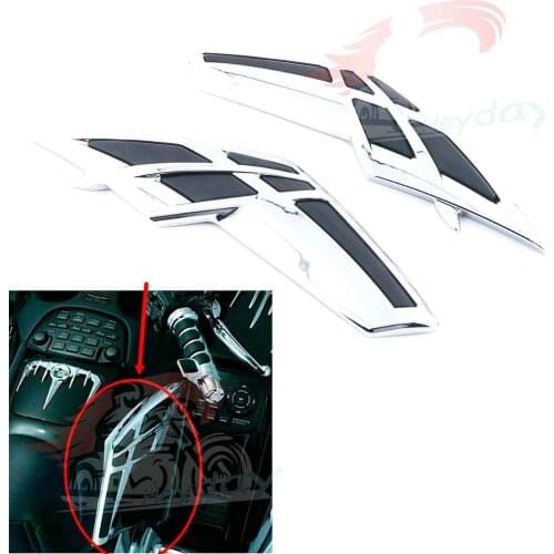 Motorcycle Gas Tank Door decorative cover For HONDA Goldwing GL1800 2001-2011 Decoration Parts Accessories Chrom