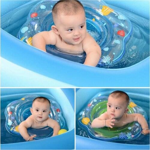 Baby Kids Infant Swimming Protector Baby Swimming Ring Inflatable Float Seat Toddler Swim Aid Toy