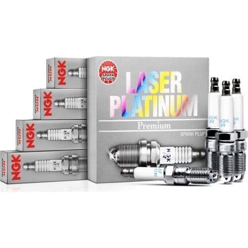 For Skoda Octavia Platinum Spark Plug 1.4 TSU 122 hp [4 Pcs] [2004-2012] NGK GENUINE NGK Platinum spark plug Set-4 Pcs [PZFR6R]