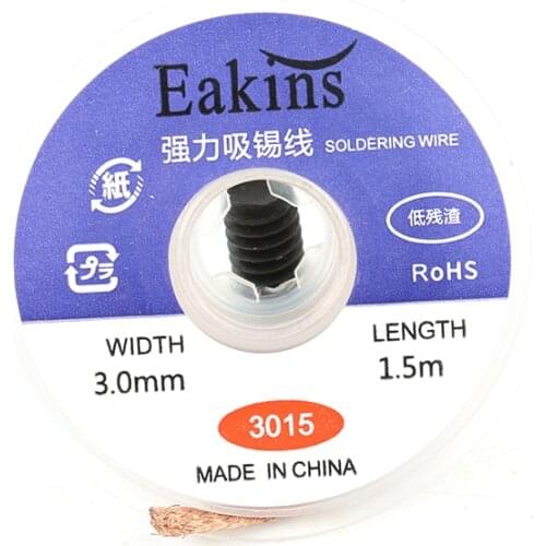 10 Pcs/lot 3015 BGA Soldering Wick Solder Wick BGA Desoldering Wire Braid Solder Remover Wick Wire For BGA Stencil