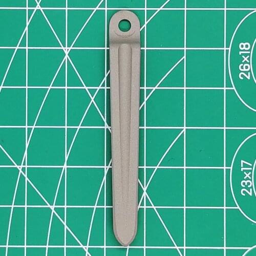 Sand Blasting Titanium Alloy Knife Pocket Clip for Chris Reeve Knives, Umnumzaan, Sebenza