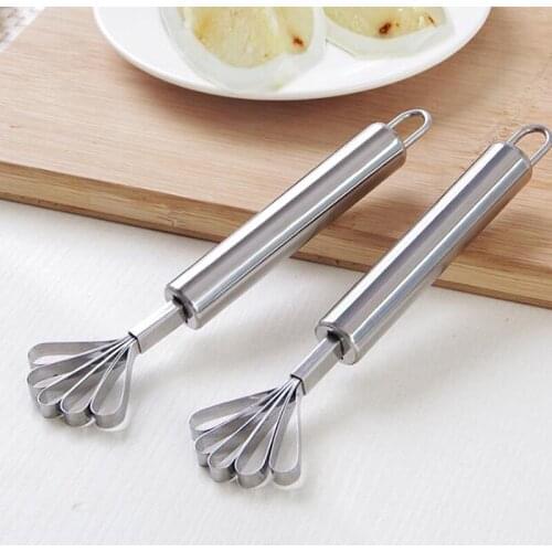 Creative Stainless Steel Shredded Coconut Knife Household Coconut Grater Fish Scale Planed Meat Scraper Kitchen Supplies