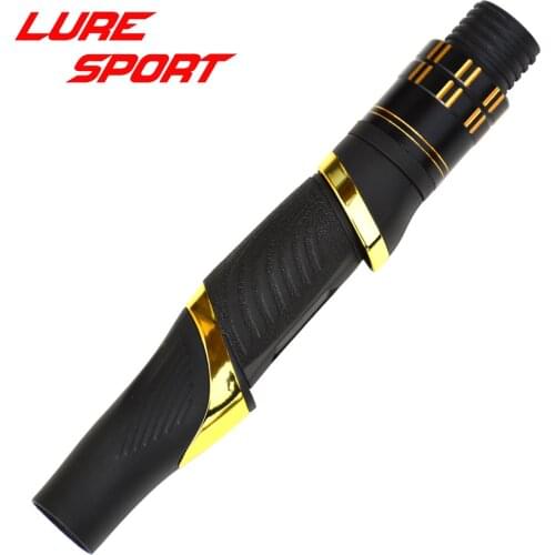 LURESPORT 2pcs LKLS Rubber Grip Plate Reel Seat Fishing Rod Building Component Reel Seat Repair Rock Rod DIY Accessory