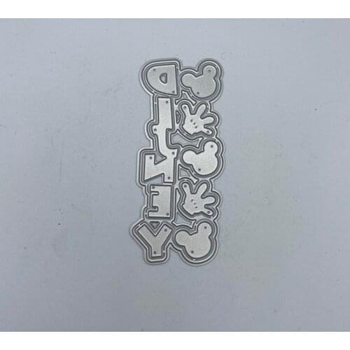 Metal Cutting Dies Head and palm Stencils For DIY Scrapbooking Decorative Embossing Handcraft Die Cutting Template