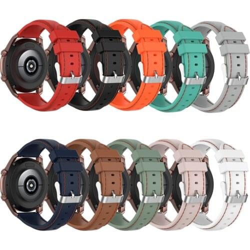 20MM Soft Silicone Quick Release Watch Strap Bracelet Belt for Samsung Galaxy Watch 3 41MM/Active 2/Gear Sport Watch Accessories