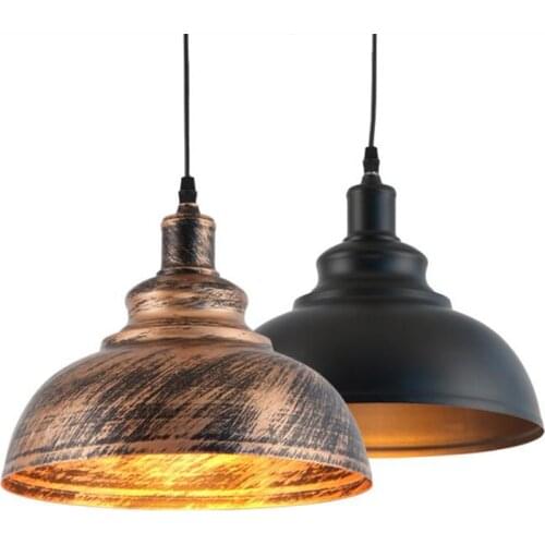 LED American loft retro industrial wind chandelier chandelier wrought iron chandelier modern minimalist art industrial hood lamp