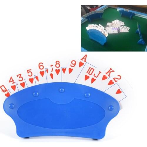 1/2/4 Pc New Poker Seat Playing Card Stand Playing Card Holders Lazy Poker Entertain Game Playing Cards Base Game Organizes Hand