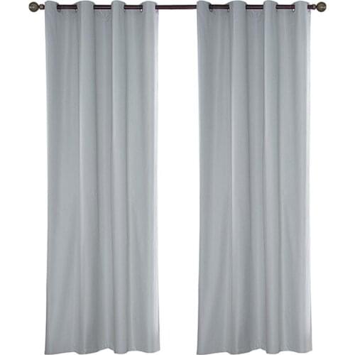 1Pcs Outdoor Curtain Drape Blackout Light Blocking Fade Resistant with Grommet Rust-Proof for Porch&Beach&Patio Porch Decoration