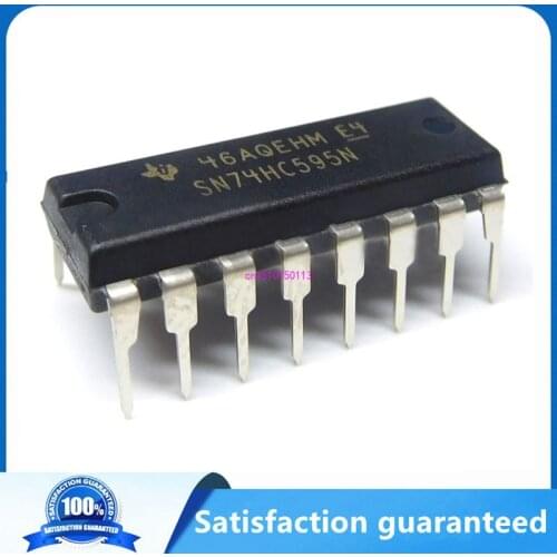 10PCS/LOT 74HC595 74HC595N SN74HC595 SN74HC595N DIP IC DIP-14 New