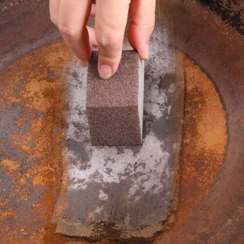 10pcs Magic Sponge Eraser Cleaning Brush Dish Pot Emery Descaling Dirt Stain Rust Remover Washing Brush For Home Kitchen Cleaner