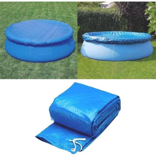 11ft/13ft Swimming Pool Cover Cloth Waterproof Inflatable Swimming Pool Dustproof Clearance Above-ground Inground In The Swim