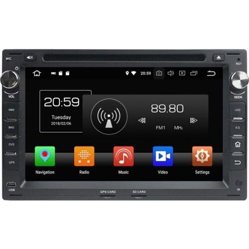 2 din 7" Octa Core Android 8.0 Car Radio DVD GPS for VW Volkswagen Passat B5 Golf 4 Polo Bora Jetta Sharan T5 4GB RAM 32GB ROM