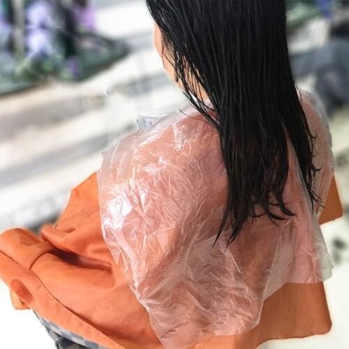 Health Care Barber Wai Cloth Perm Hair Salon Haircut Wai Hairdressing Cape Disposable Cloth Shawl Disposable Apron